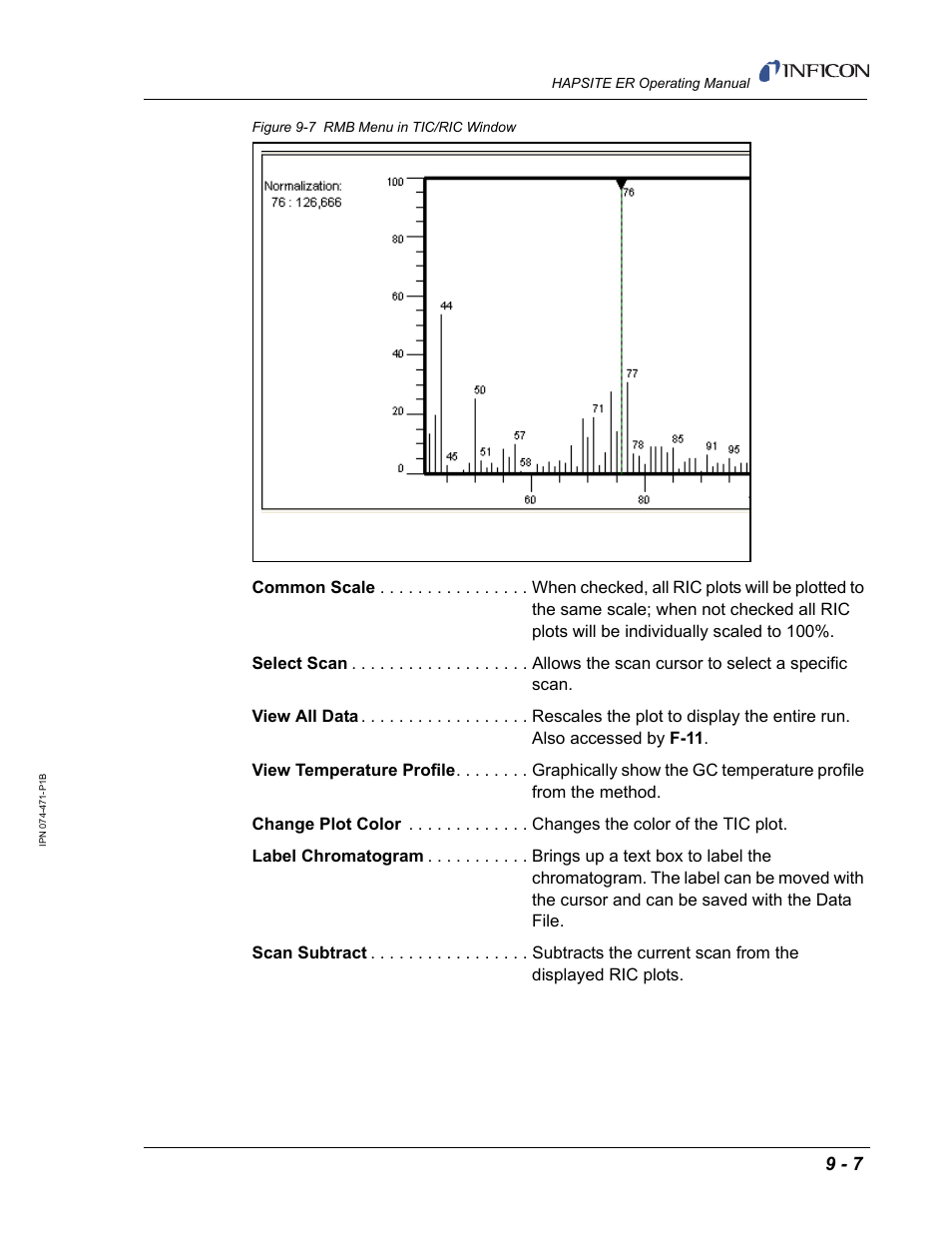 INFICON HAPSITE ER Chemical Identification System User Manual | Page 293 / 560