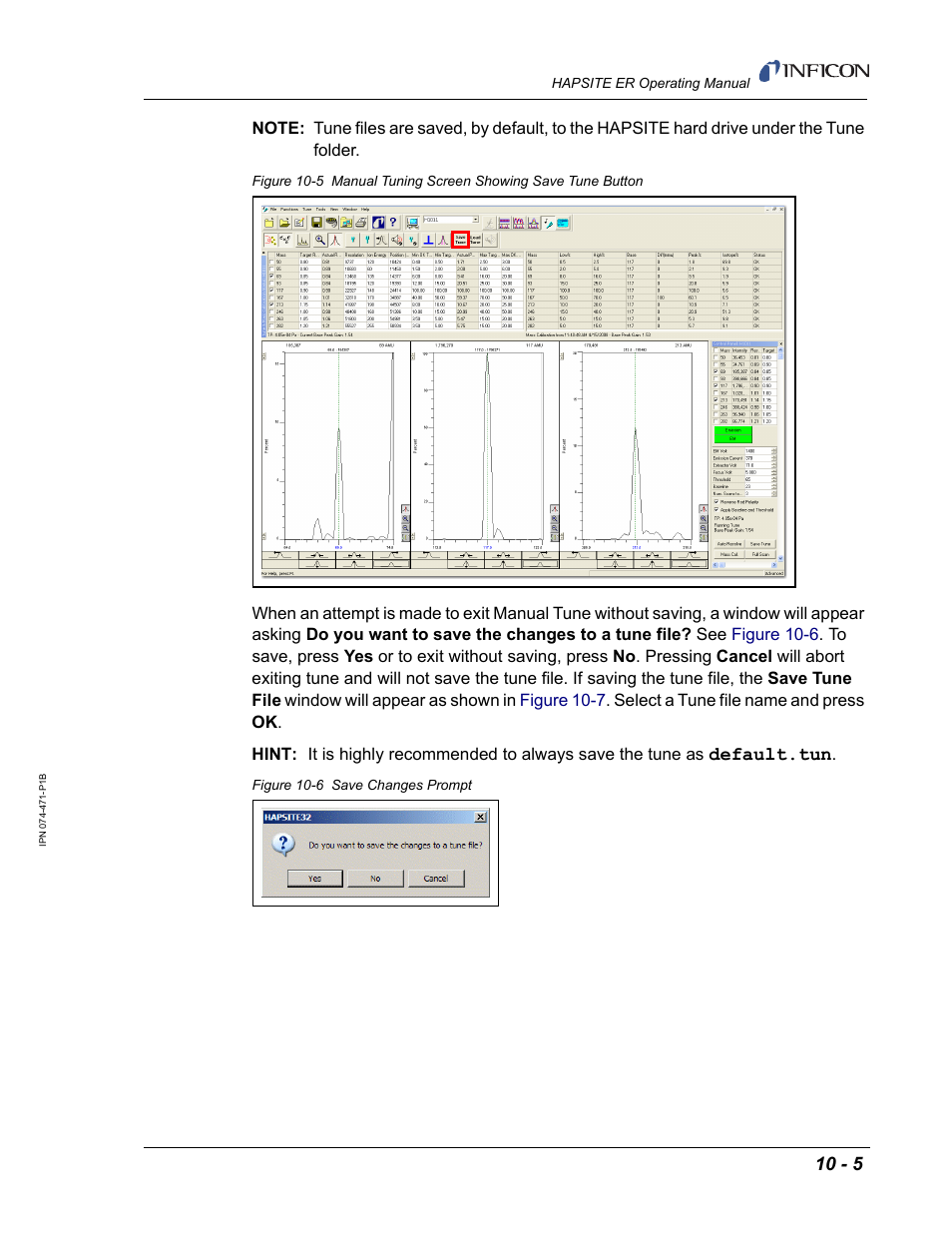 Default.tun | INFICON HAPSITE ER Chemical Identification System User Manual | Page 329 / 560