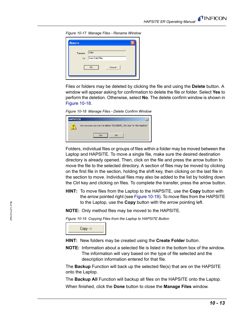 INFICON HAPSITE ER Chemical Identification System User Manual | Page 337 / 560