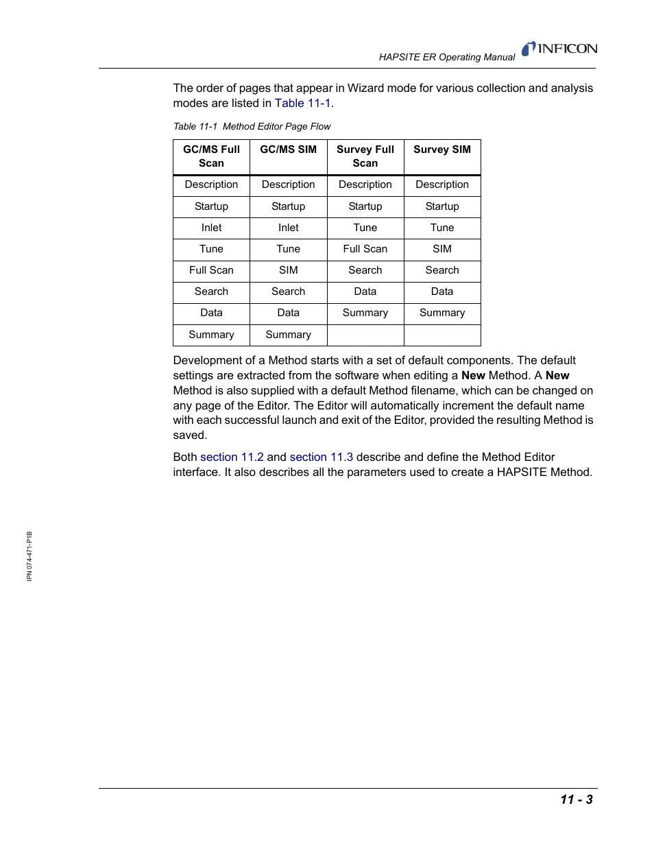 INFICON HAPSITE ER Chemical Identification System User Manual | Page 341 / 560