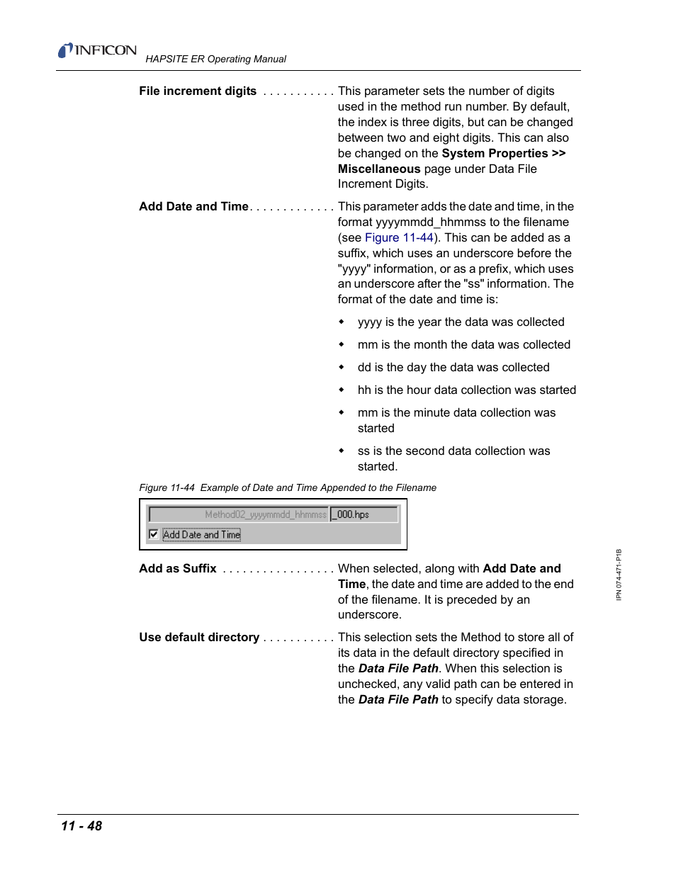 INFICON HAPSITE ER Chemical Identification System User Manual | Page 386 / 560