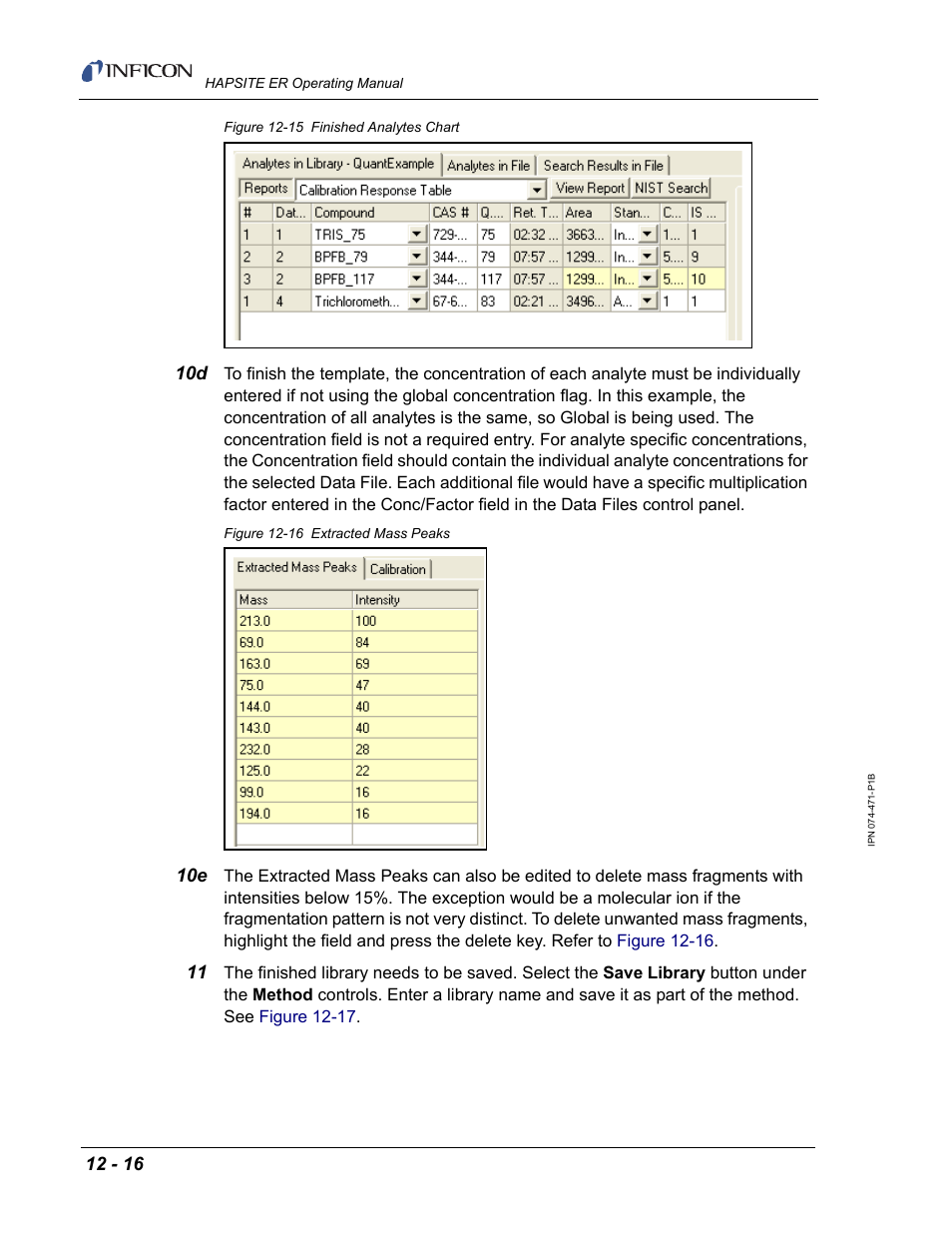 INFICON HAPSITE ER Chemical Identification System User Manual | Page 412 / 560