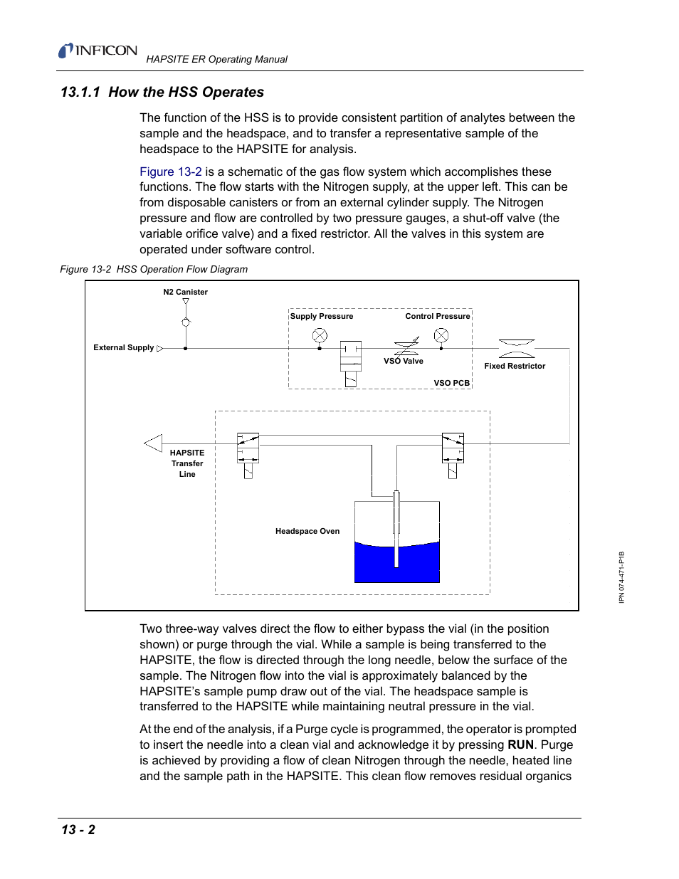 1 how the hss operates | INFICON HAPSITE ER Chemical Identification System User Manual | Page 418 / 560