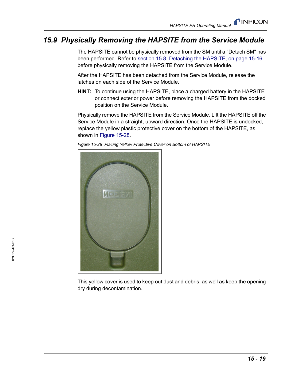 INFICON HAPSITE ER Chemical Identification System User Manual | Page 471 / 560