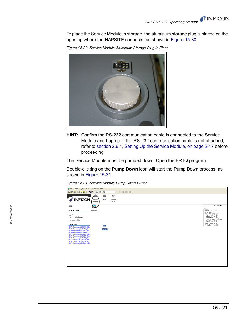 INFICON HAPSITE ER Chemical Identification System User Manual | Page 473 / 560