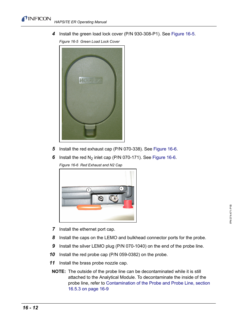 INFICON HAPSITE ER Chemical Identification System User Manual | Page 488 / 560