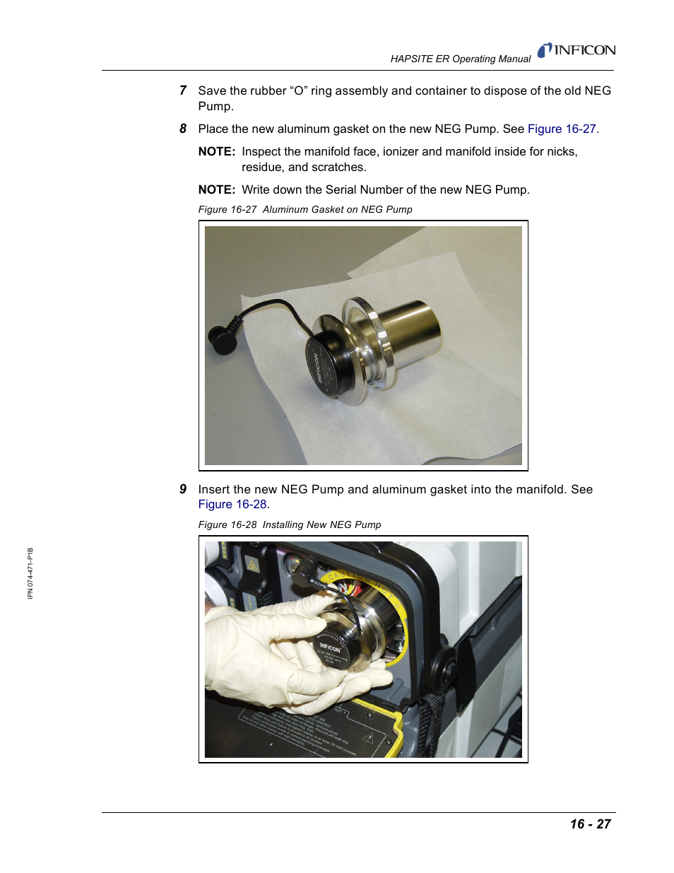 INFICON HAPSITE ER Chemical Identification System User Manual | Page 503 / 560