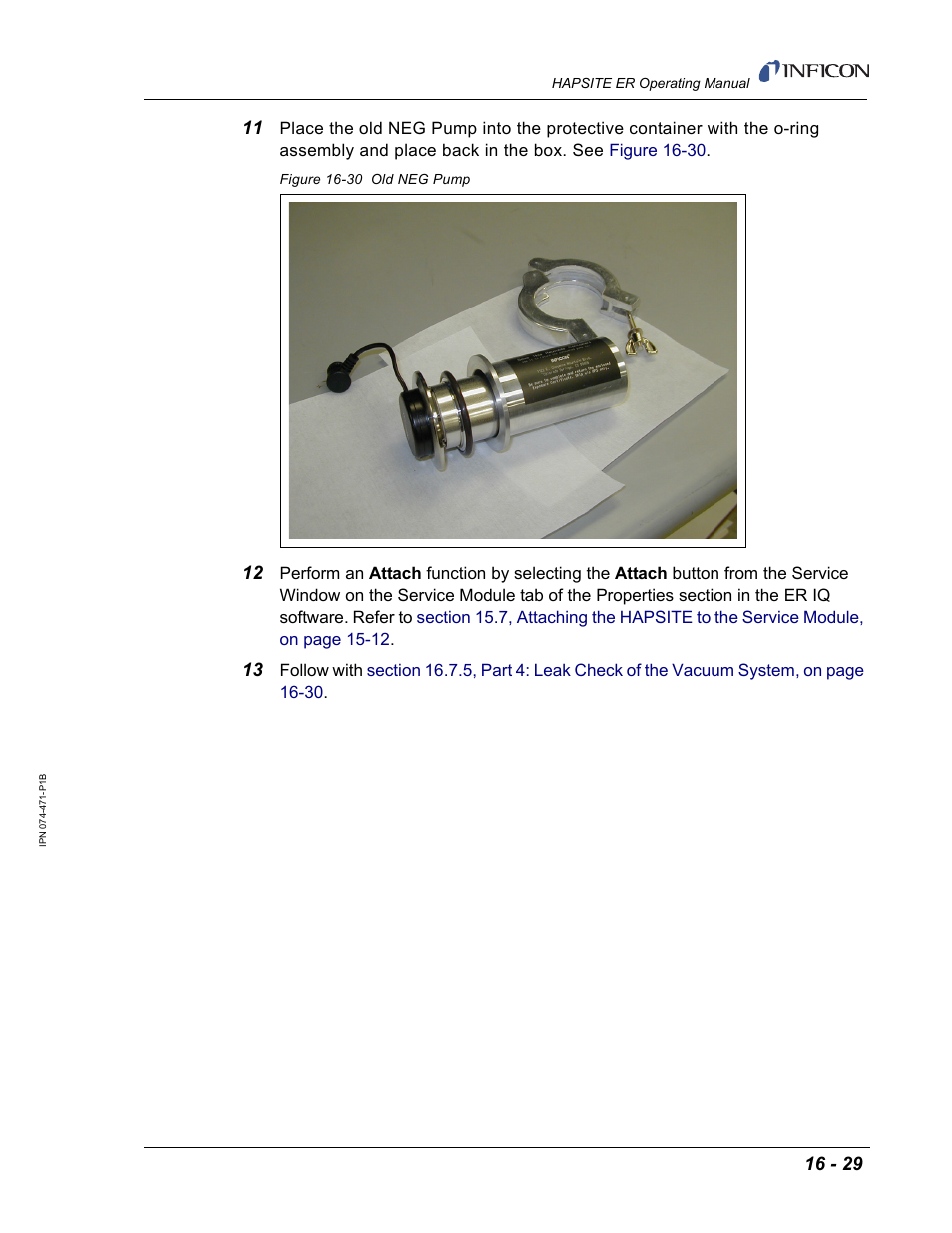 INFICON HAPSITE ER Chemical Identification System User Manual | Page 505 / 560