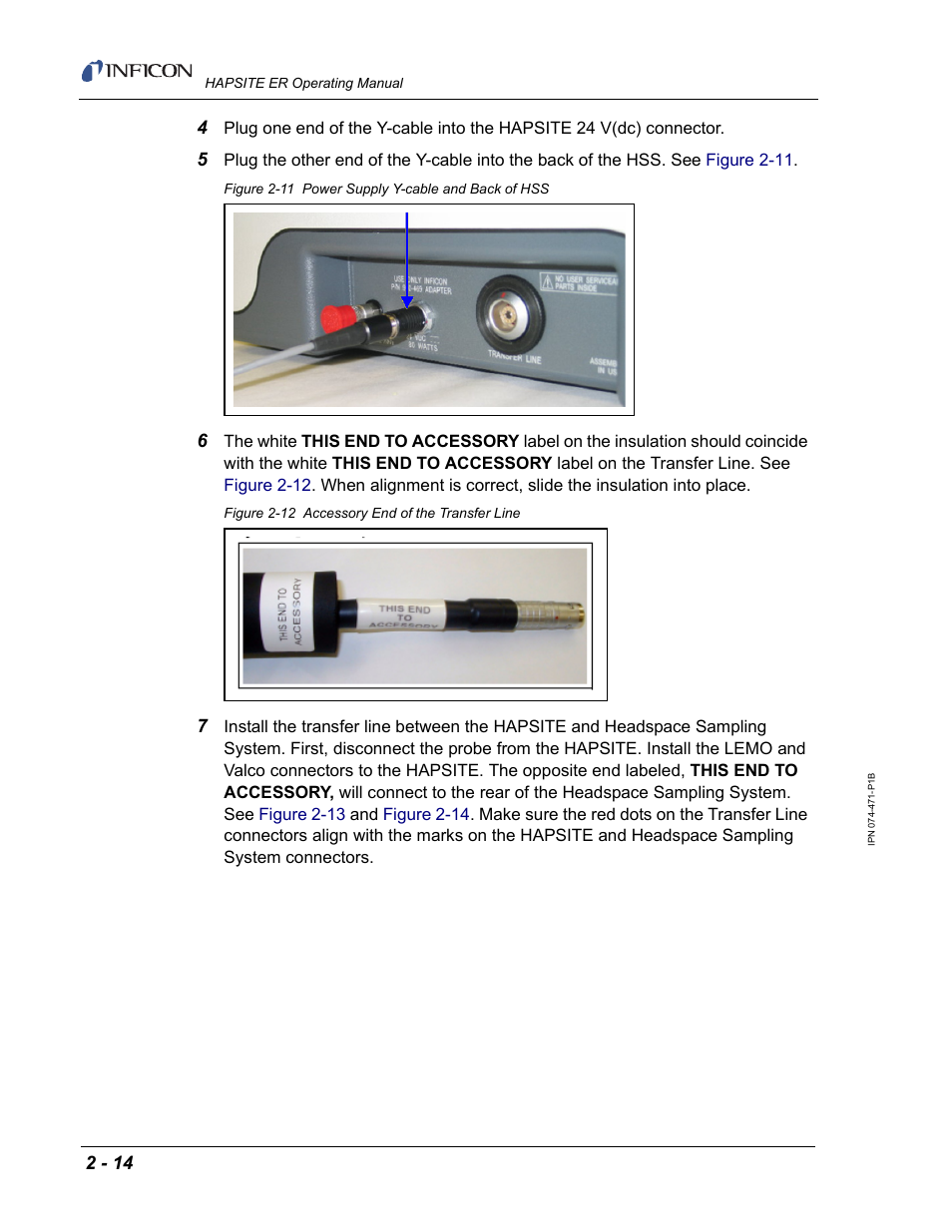INFICON HAPSITE ER Chemical Identification System User Manual | Page 52 / 560