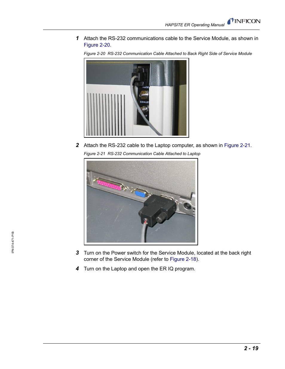 INFICON HAPSITE ER Chemical Identification System User Manual | Page 57 / 560