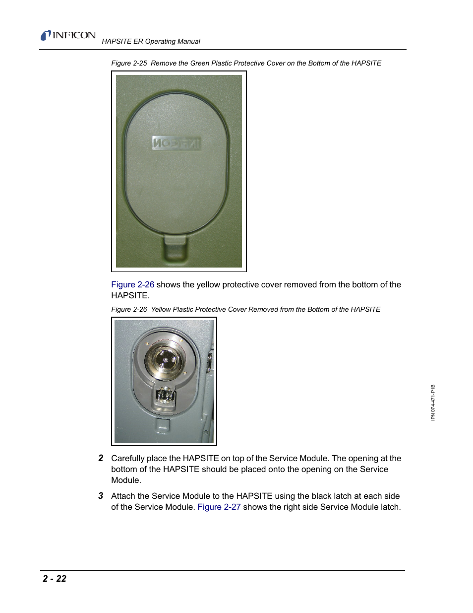 INFICON HAPSITE ER Chemical Identification System User Manual | Page 60 / 560