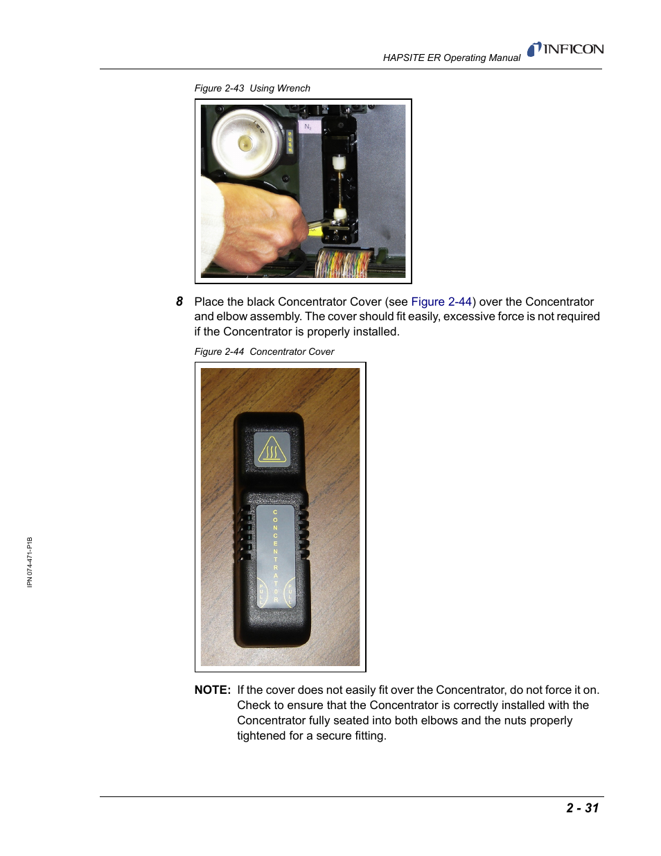 INFICON HAPSITE ER Chemical Identification System User Manual | Page 69 / 560