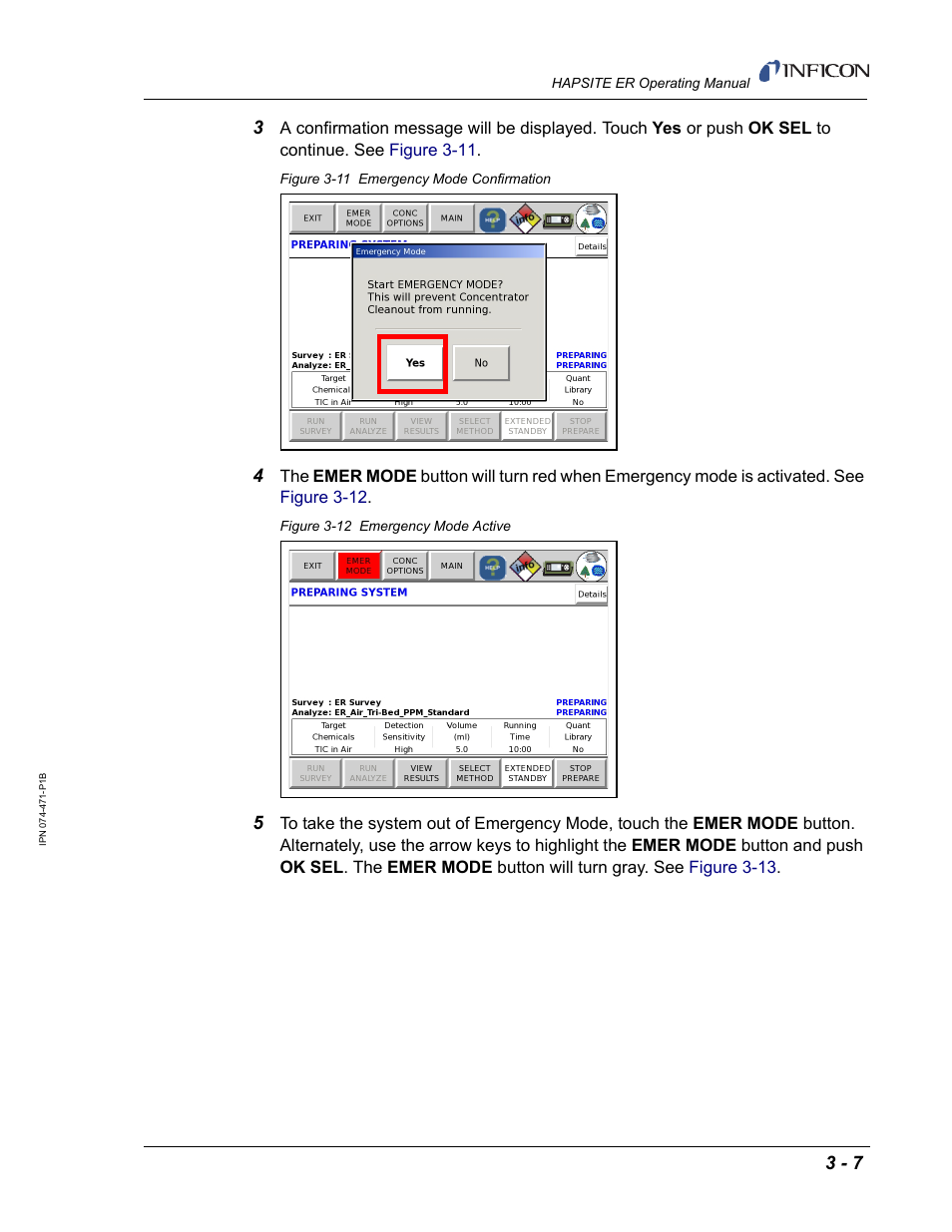 INFICON HAPSITE ER Chemical Identification System User Manual | Page 91 / 560