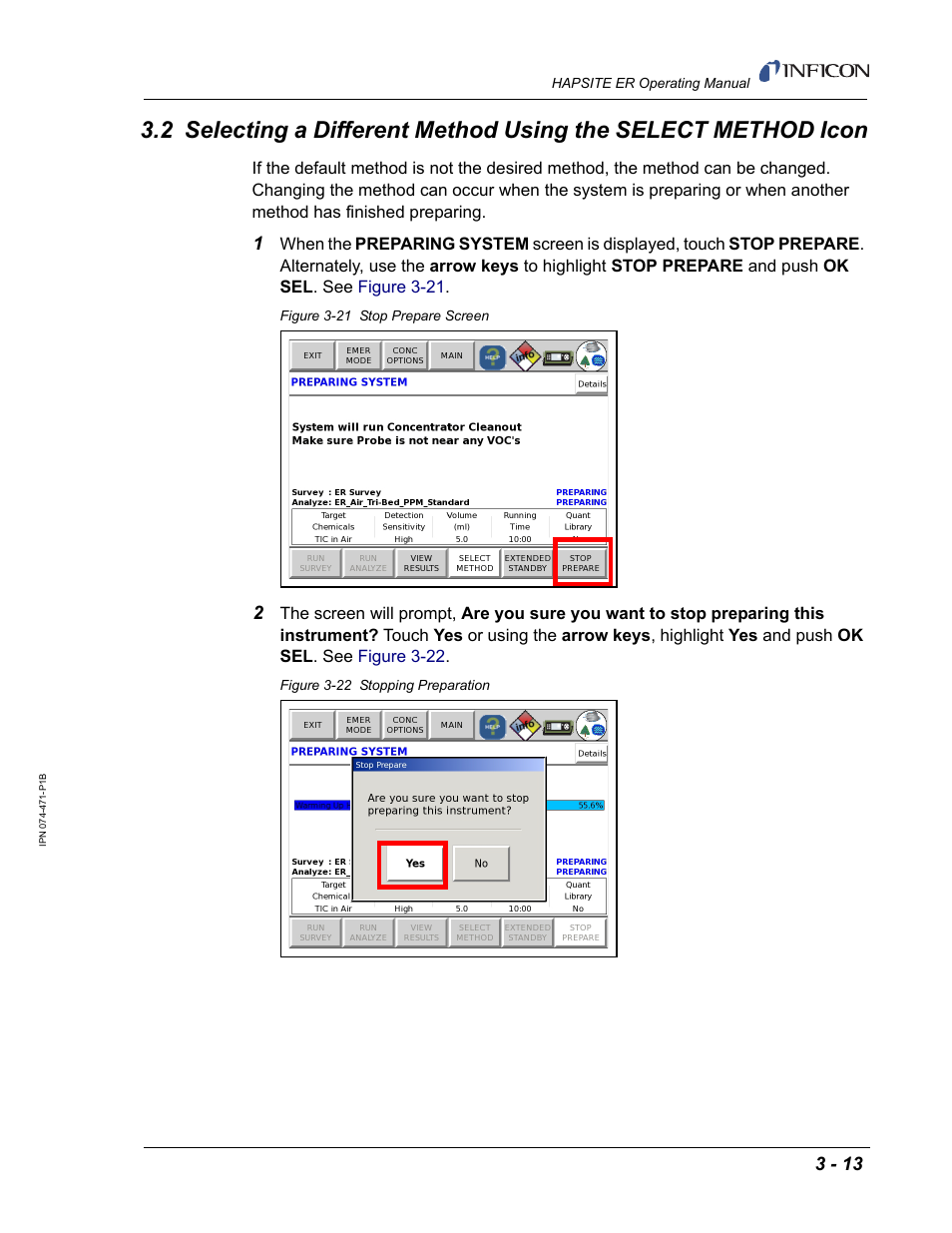 INFICON HAPSITE ER Chemical Identification System User Manual | Page 97 / 560