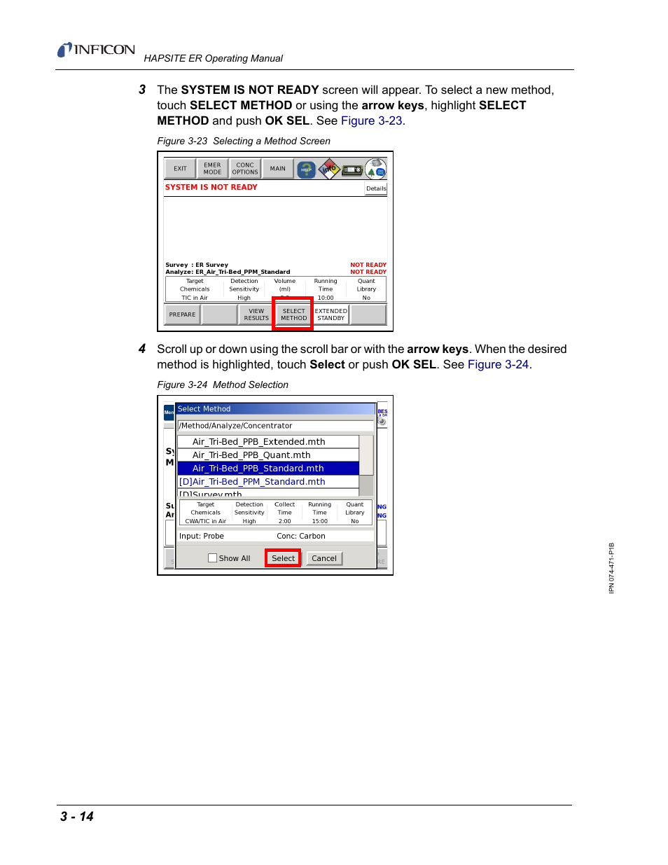 INFICON HAPSITE ER Chemical Identification System User Manual | Page 98 / 560