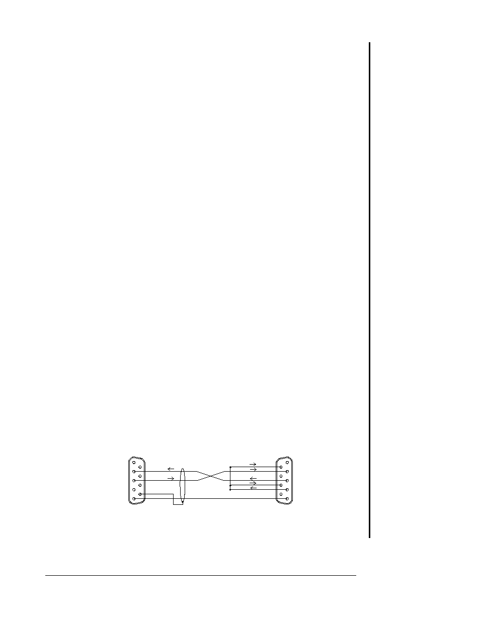 Computer interfacing, Rs-232 interface, Section 5.1 | Rs-232 description, Baud rates and cabling, Making an rs-232 cable, Page 5 - 1 computer interfacing | INFICON STM-100/MF Thin Film Deposition Monitor User Manual | Page 56 / 99