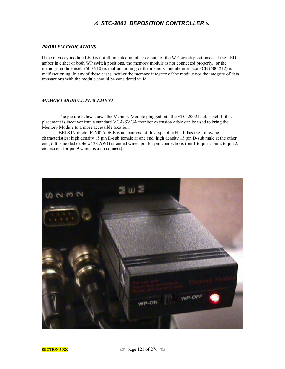 INFICON STC-2002 Thin Film Deposition Controller Operating Manual User Manual | Page 123 / 278