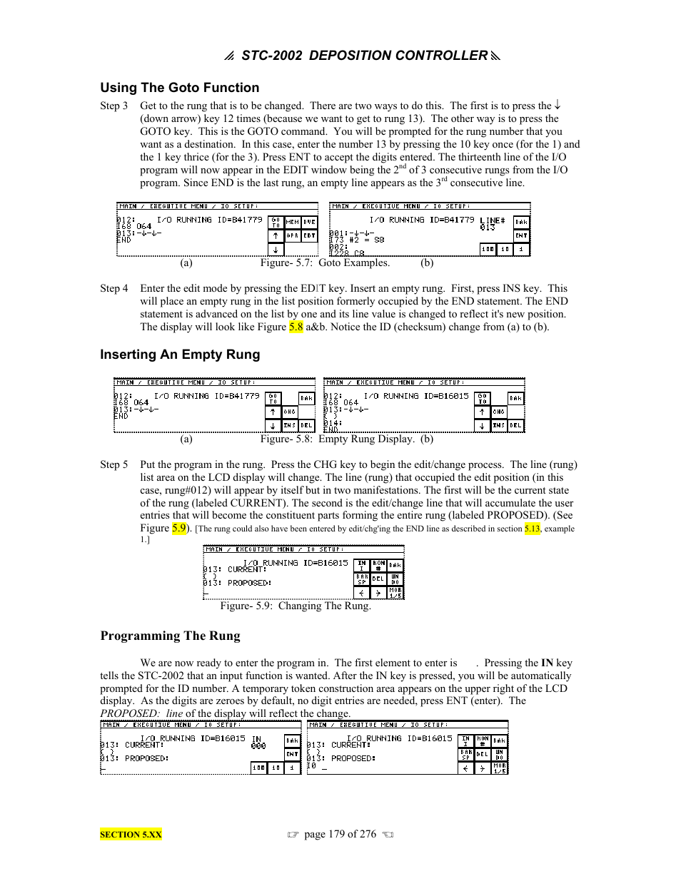 INFICON STC-2002 Thin Film Deposition Controller Operating Manual User Manual | Page 181 / 278