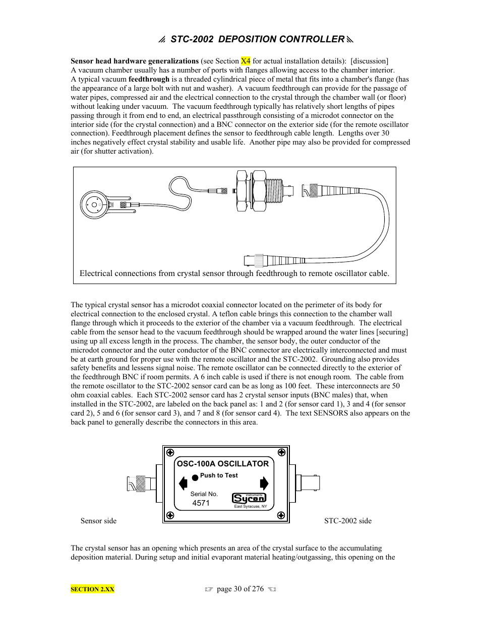 P stc-2002, Deposition controller y | INFICON STC-2002 Thin Film Deposition Controller Operating Manual User Manual | Page 32 / 278