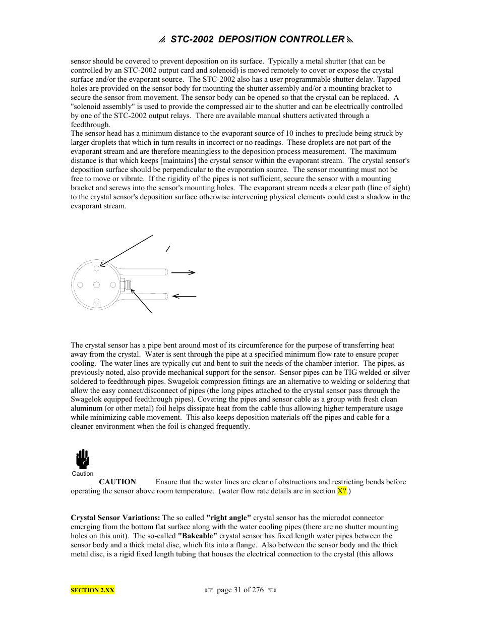 INFICON STC-2002 Thin Film Deposition Controller Operating Manual User Manual | Page 33 / 278