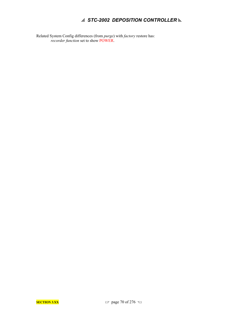 INFICON STC-2002 Thin Film Deposition Controller Operating Manual User Manual | Page 72 / 278