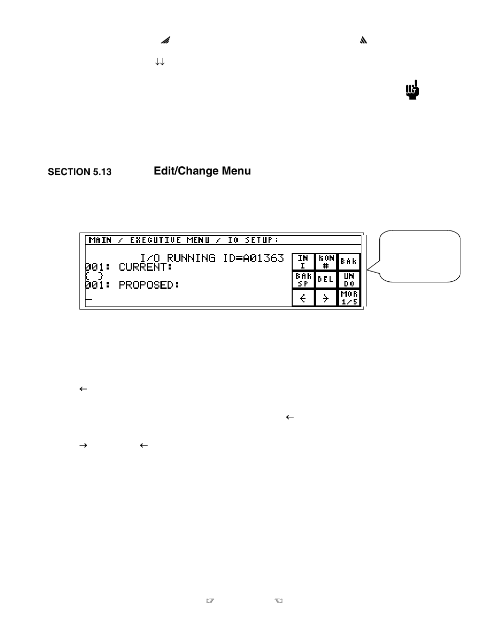 Edit/change menu | INFICON STC-2000A Thin Film Deposition Controller Operating Manual User Manual | Page 176 / 292