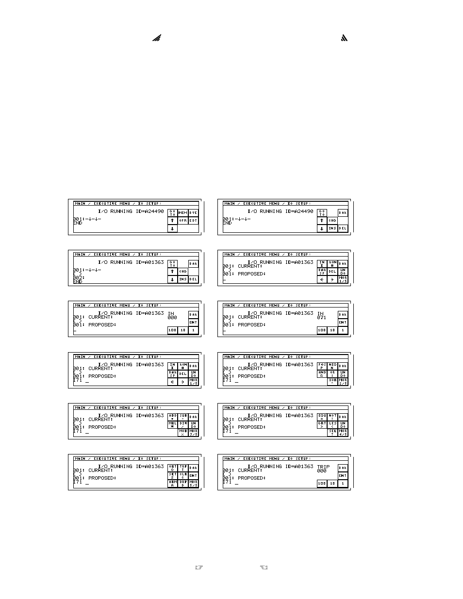 Example 1: entering a very simple i/o program, Stc-2000a deposition controller | INFICON STC-2000A Thin Film Deposition Controller Operating Manual User Manual | Page 181 / 292
