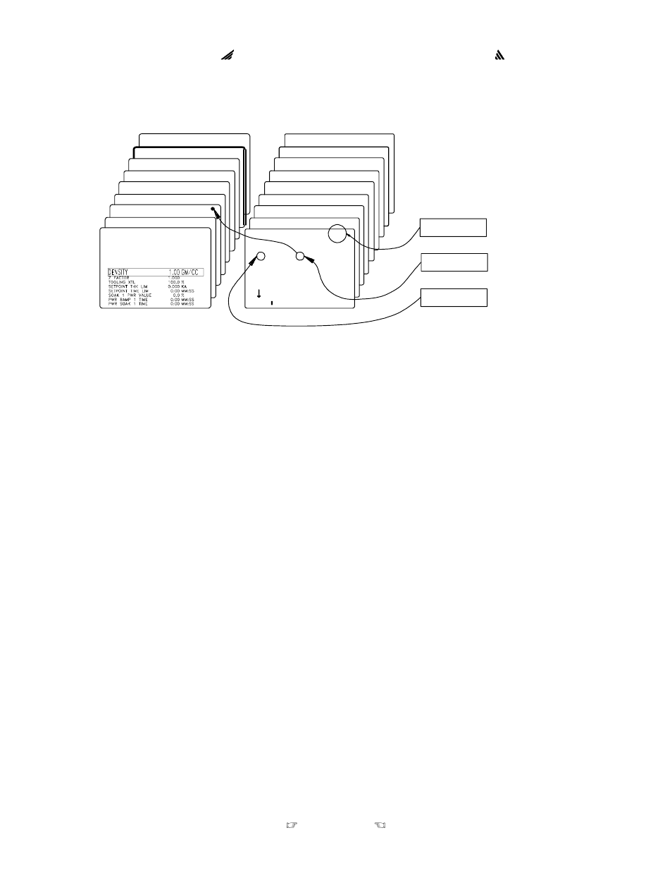 Films and processes, Film edit/review mode, Stc-2000a deposition controller | Runtime information | INFICON STC-2000A Thin Film Deposition Controller Operating Manual User Manual | Page 69 / 292