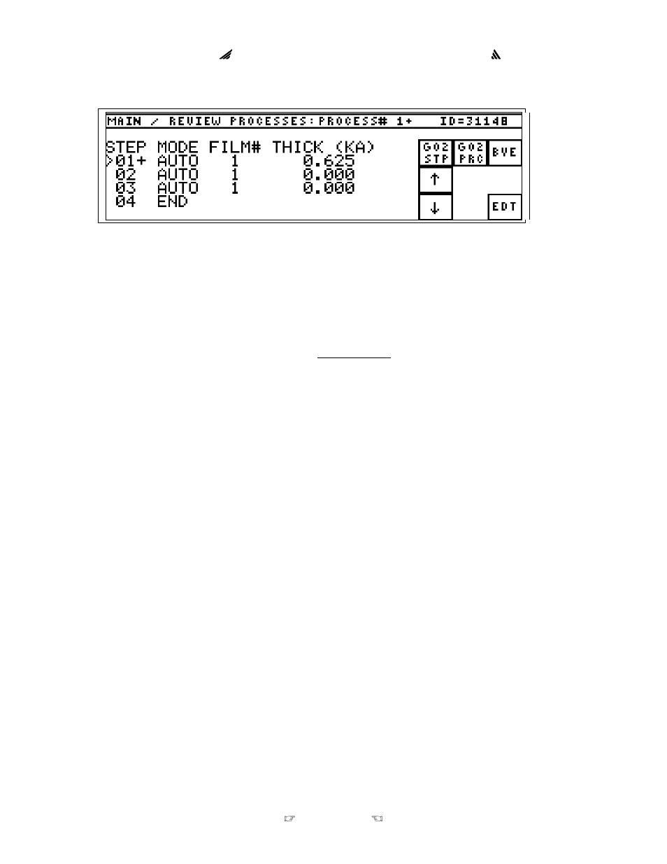 Review or edit processes, Editing processes | INFICON STC-2000A Thin Film Deposition Controller Operating Manual User Manual | Page 88 / 292