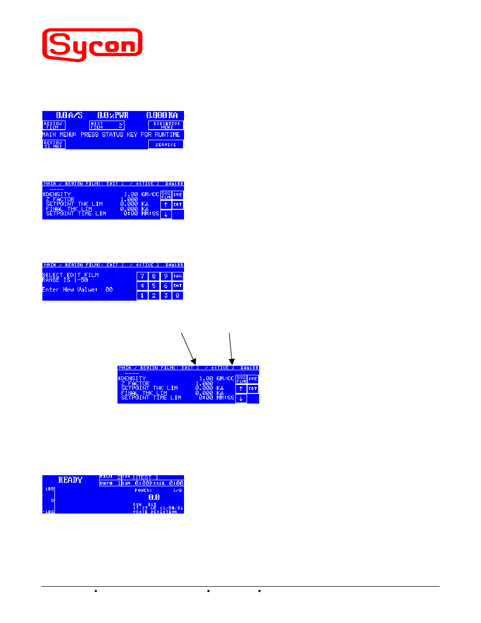 Stc-2000a quick start guide | INFICON STC-2000A Thin Film Deposition Controller Quick Start Guide, Non-sequencing User Manual | Page 7 / 8