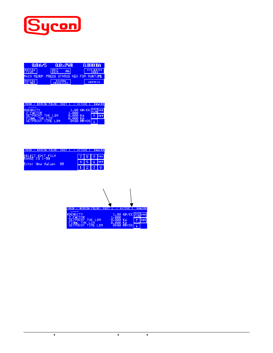 Stc-2000a quick start guide | INFICON STC-2000A Thin Film Deposition Controller Quick Start Guide, Sequencing User Manual | Page 7 / 8