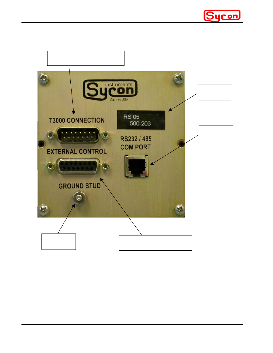T-3000 | INFICON T3000 Thermal Power Supply User Manual | Page 31 / 44