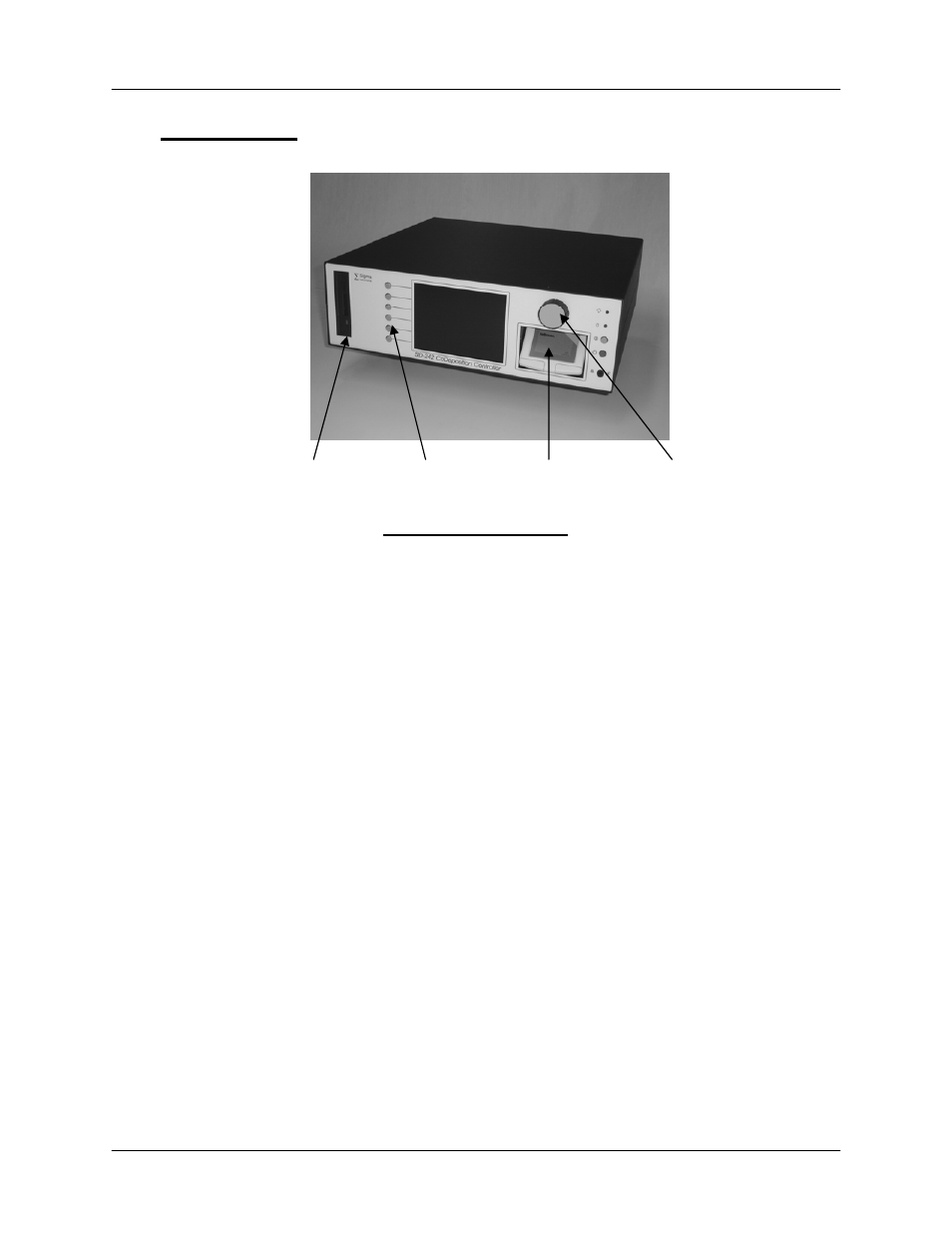 Chapter 2 quick start, 2 front panel | INFICON SID-242 Thin Film Deposition Controller User Manual | Page 14 / 95