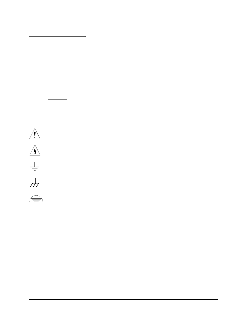 Safety information, Safety symbols | INFICON SID-242 Thin Film Deposition Controller User Manual | Page 3 / 95