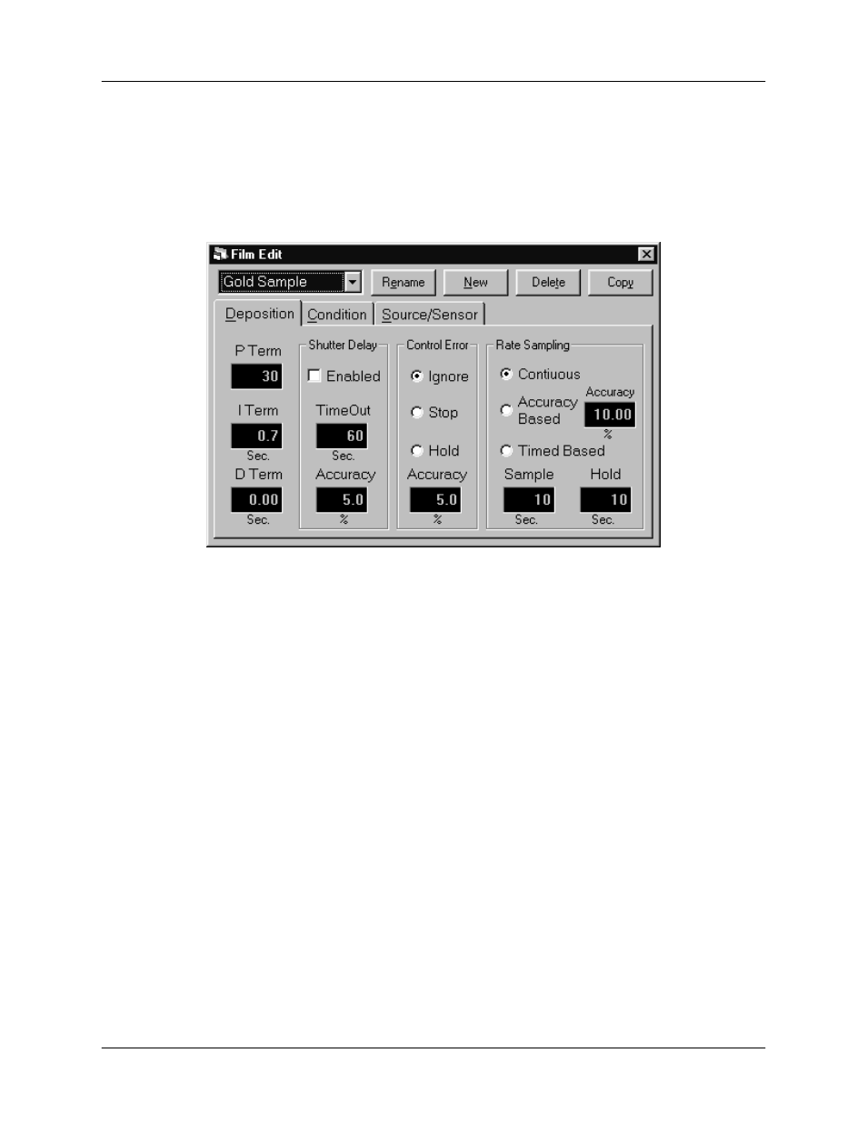Chapter 3 sqs-242 software | INFICON SID-242 Thin Film Deposition Controller User Manual | Page 46 / 95