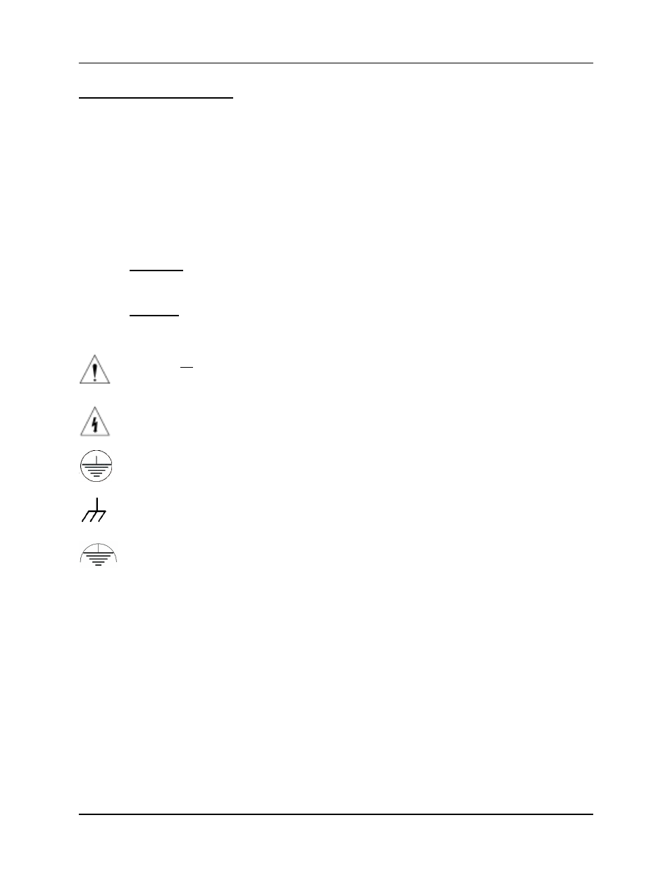 Safety information, Safety symbols | INFICON SQC-122 Thin Film Deposition Controller Operating Manual User Manual | Page 2 / 64