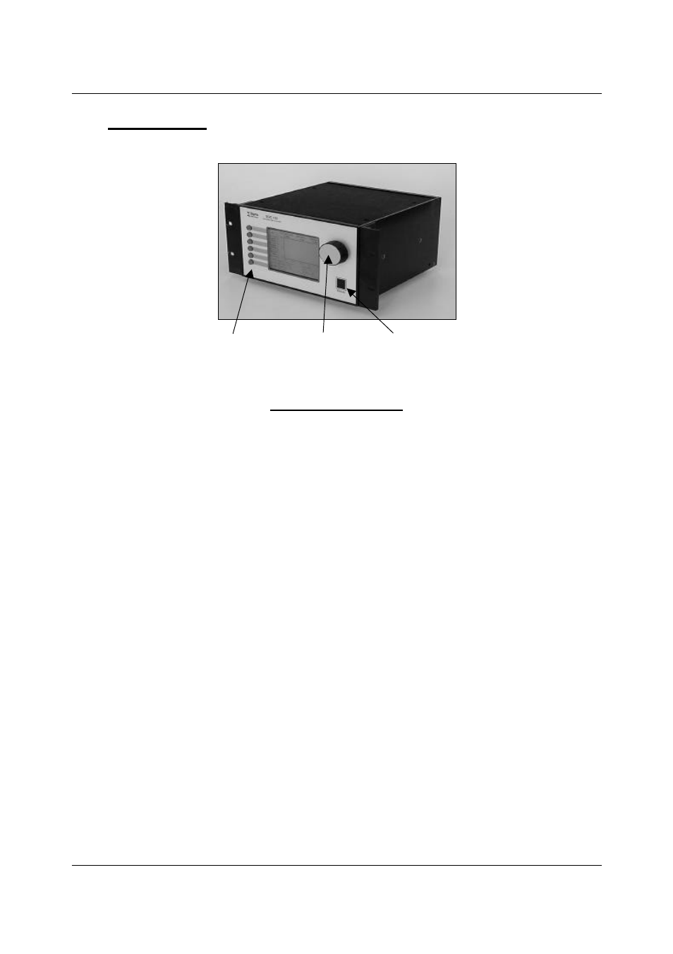 Chapter 1 quick start, 2 front panel | INFICON SQC-122C Thin Film Deposition Controller Operating Manual User Manual | Page 7 / 64