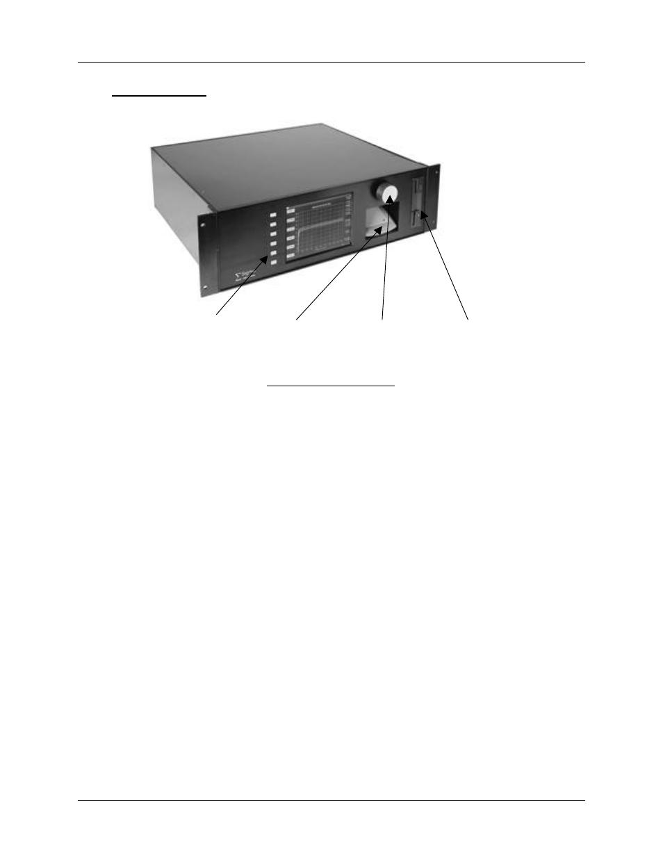 Chapter 2 quick start, 2 front panel | INFICON SID-142 Thin Film Deposition Controller User Manual | Page 11 / 74