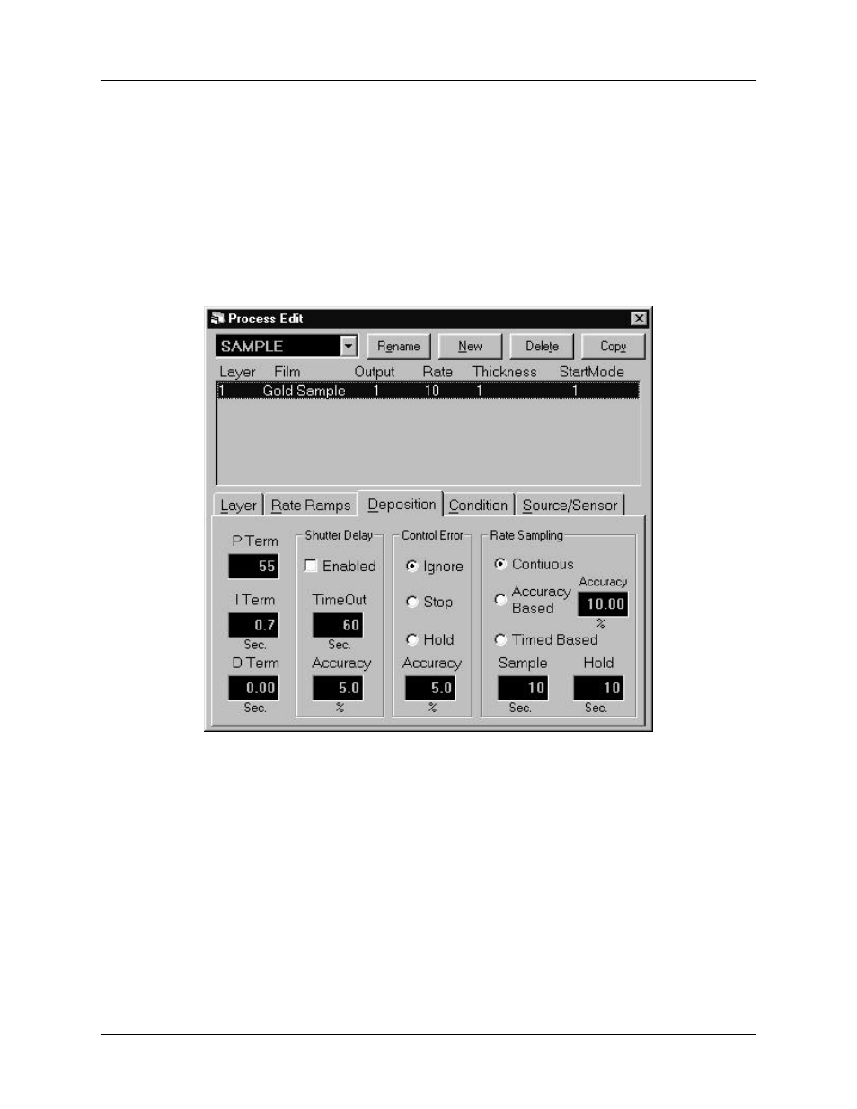 Chapter 2 quick start | INFICON SID-142 Thin Film Deposition Controller User Manual | Page 15 / 74