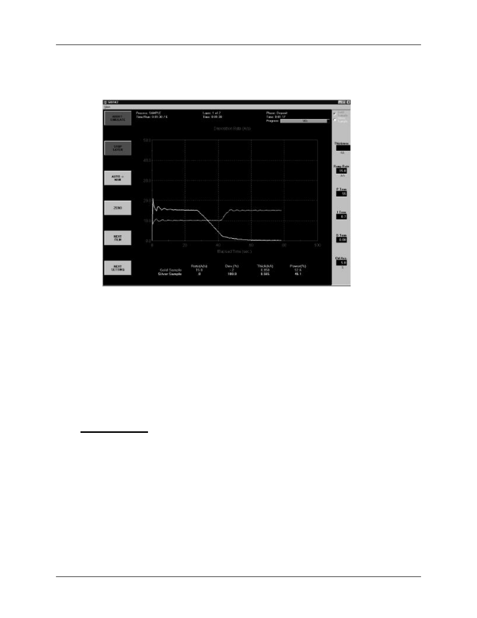 Chapter 2 quick start, 8 conclusion | INFICON SID-142 Thin Film Deposition Controller User Manual | Page 24 / 74