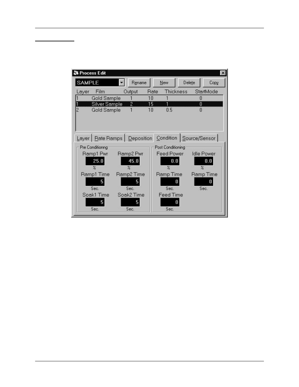 Chapter 3 sqs-142 software | INFICON SID-142 Thin Film Deposition Controller User Manual | Page 37 / 74