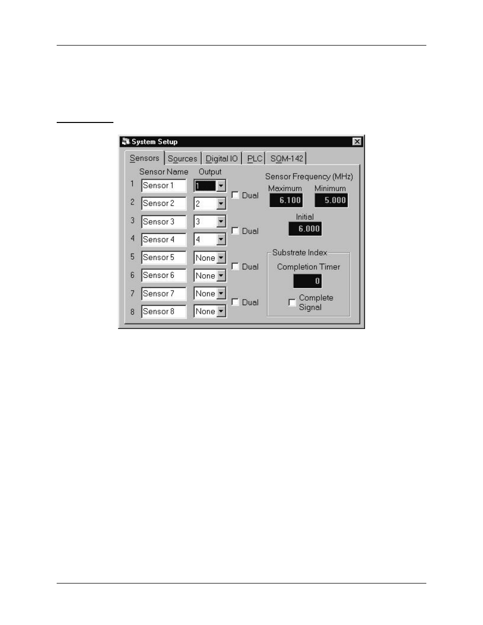 Chapter 3 sqs-142 software | INFICON SID-142 Thin Film Deposition Controller User Manual | Page 42 / 74