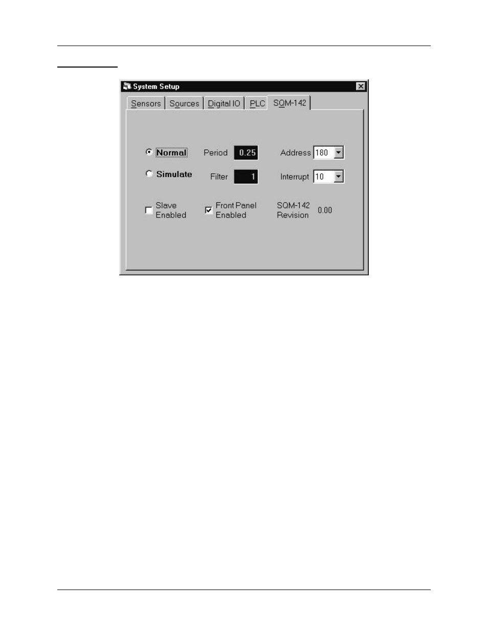 Chapter 3 sqs-142 software | INFICON SID-142 Thin Film Deposition Controller User Manual | Page 48 / 74