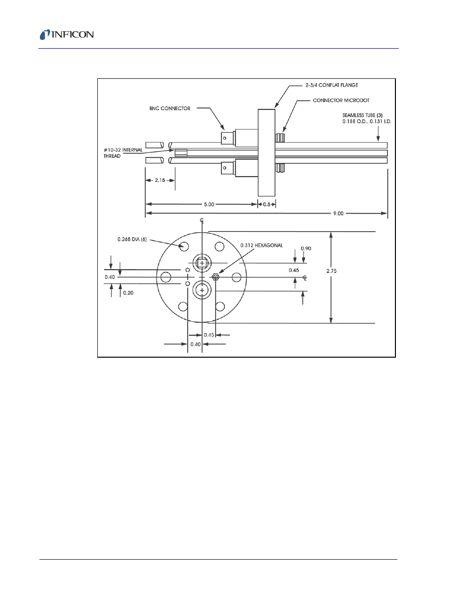 INFICON Crystal 12 Sensor User Manual | Page 58 / 58