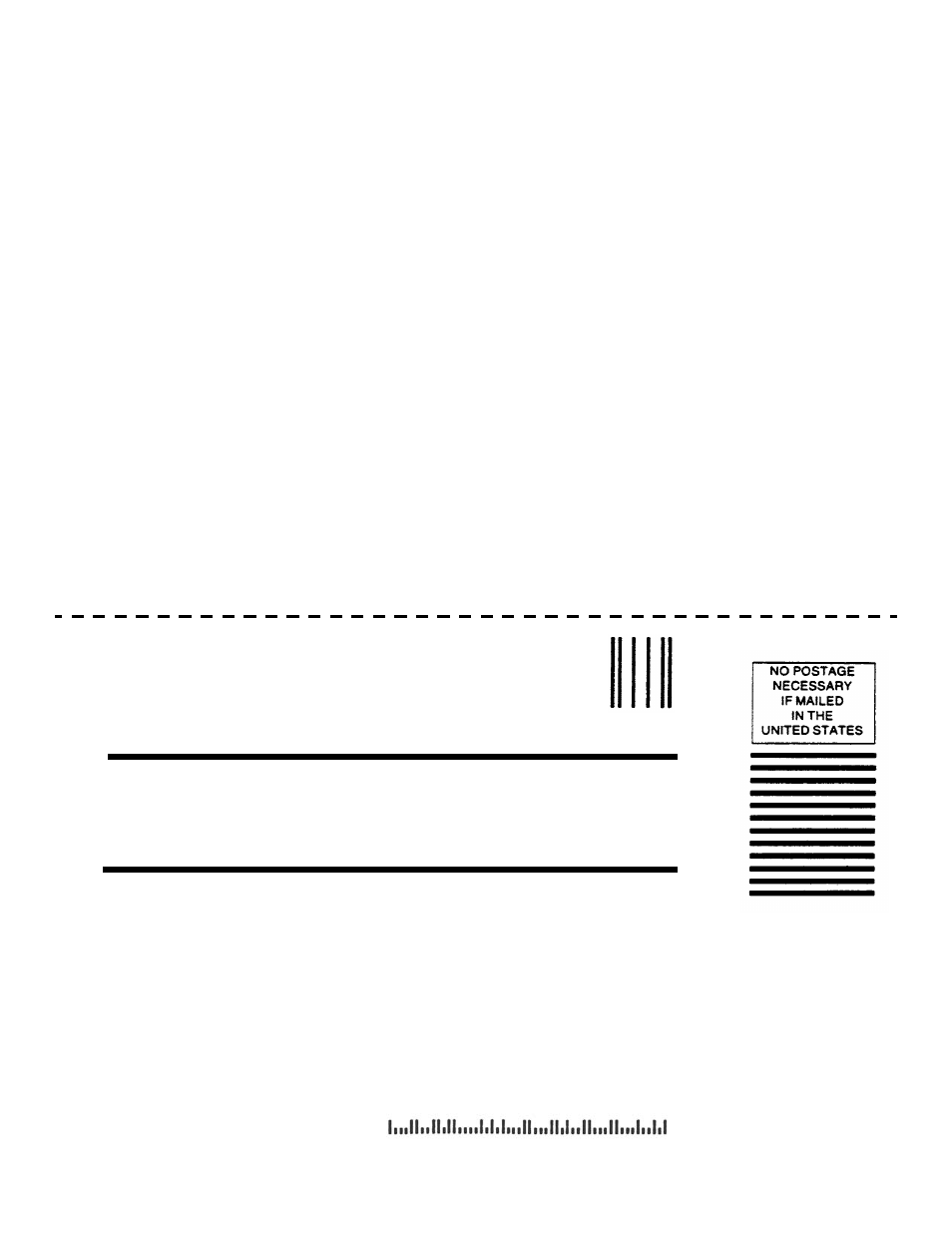 Business reply mail | INFICON Crystal 12 Sensor User Manual | Page 6 / 58