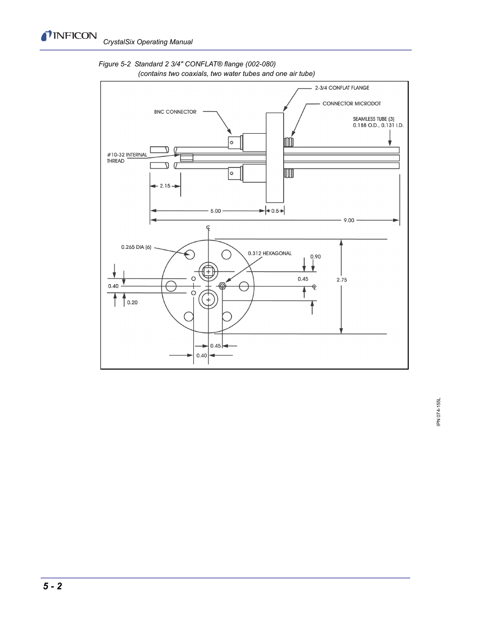 INFICON CrystalSix Sensor User Manual | Page 54 / 54
