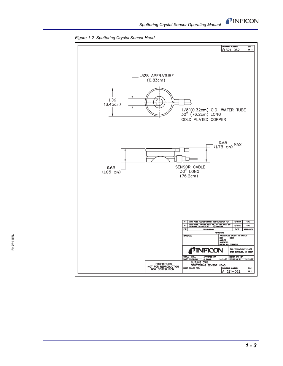 INFICON Sputtering Sensor User Manual | Page 15 / 54