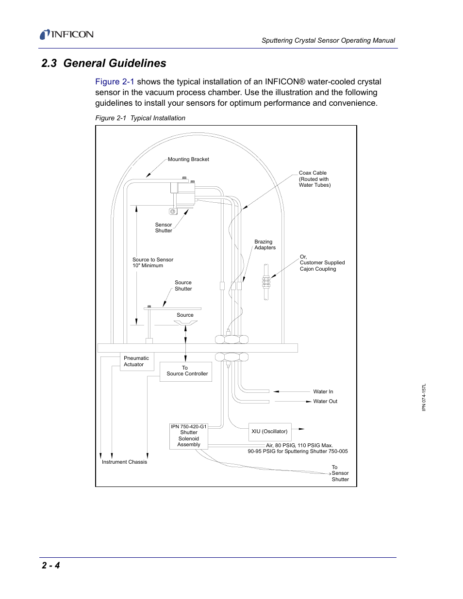 3 general guidelines | INFICON Sputtering Sensor User Manual | Page 26 / 54