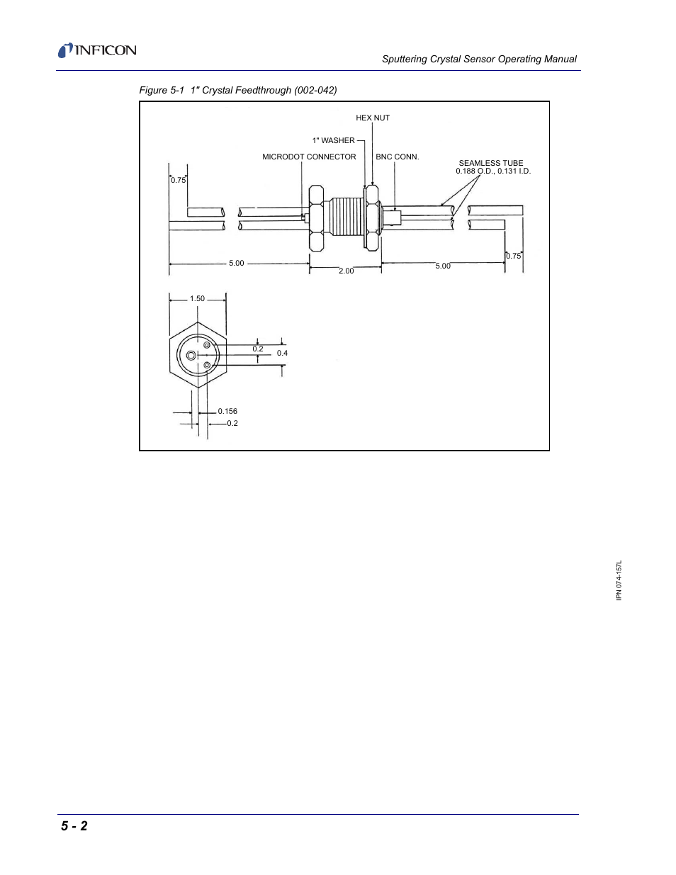 Figure 5-1 | INFICON Sputtering Sensor User Manual | Page 48 / 54