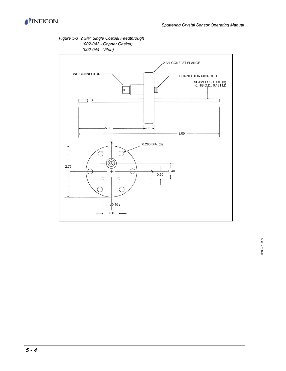 Figure 5-3 | INFICON Sputtering Sensor User Manual | Page 50 / 54